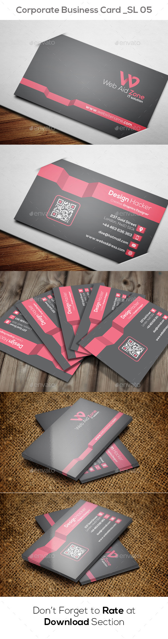 GraphicRiver Creative Business Card SL 05 8847347 GraphicRiver Creative Business Card SL 05 8847347