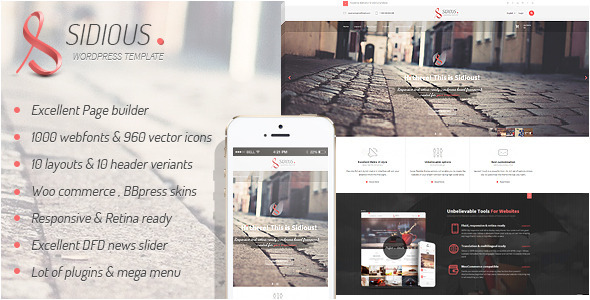 Sidious Multi-Purpose Web Creation Tool Sidious Multi-Purpose Web Creation Tool
