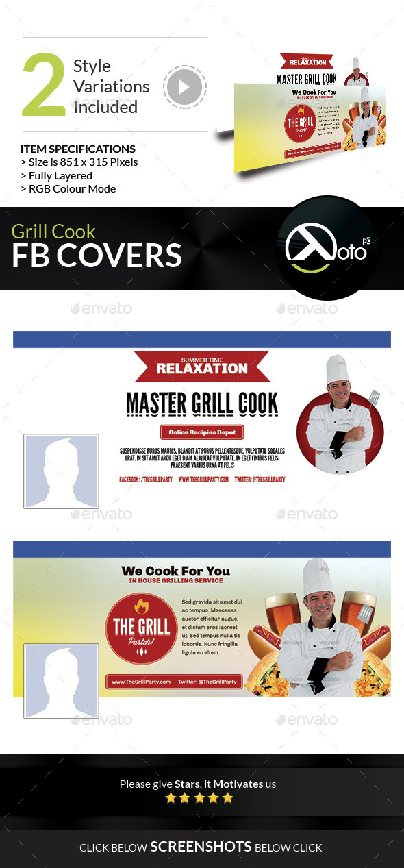GraphicRiver Grill Cook Outdoor Kebab Party FB Banner 8847660 GraphicRiver Grill Cook Outdoor Kebab Party FB Banner 8847660