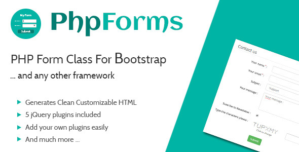 CodeCanyon PHP Form Class For Bootstrap 8790160 CodeCanyon PHP Form Class For Bootstrap 8790160