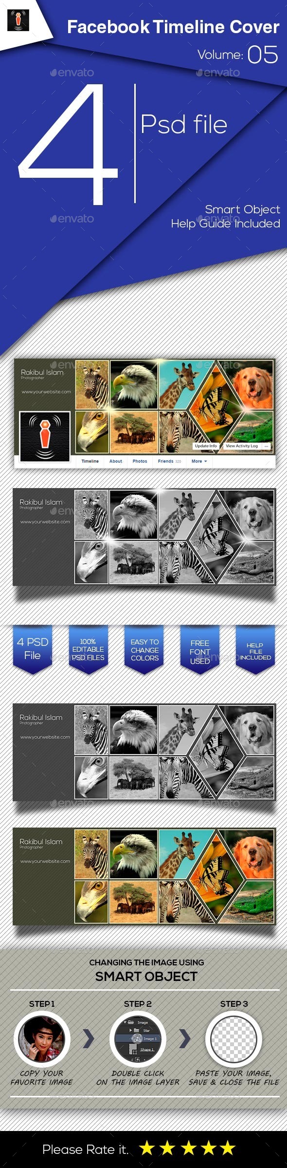 GraphicRiver Facebook Timeline Cover V5 Wild 8848737 GraphicRiver Facebook Timeline Cover V5 Wild 8848737