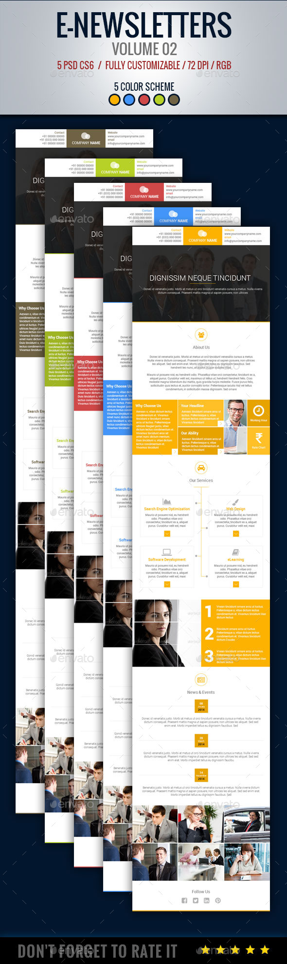GraphicRiver E-Newsletter for Multipurpose Uses 8852377 GraphicRiver E-Newsletter for Multipurpose Uses 8852377