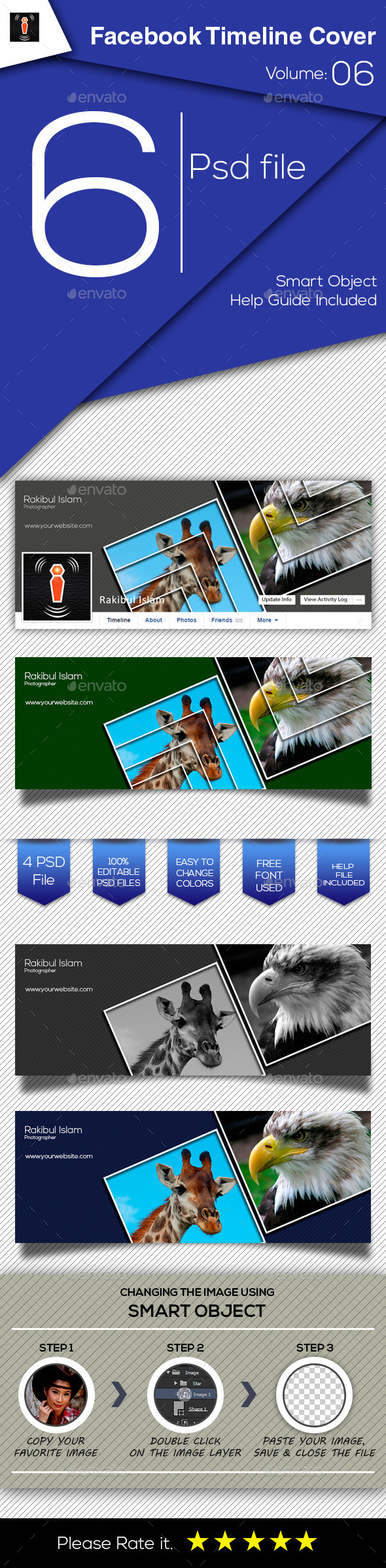GraphicRiver Facebook Timeline Cover V6 8852665 GraphicRiver Facebook Timeline Cover V6 8852665