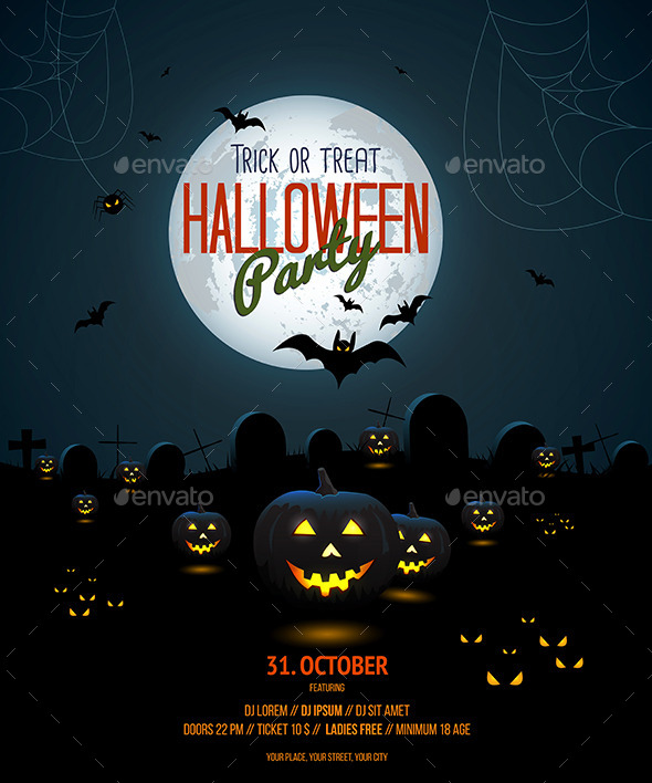 Halloween Night Poster (Halloween)