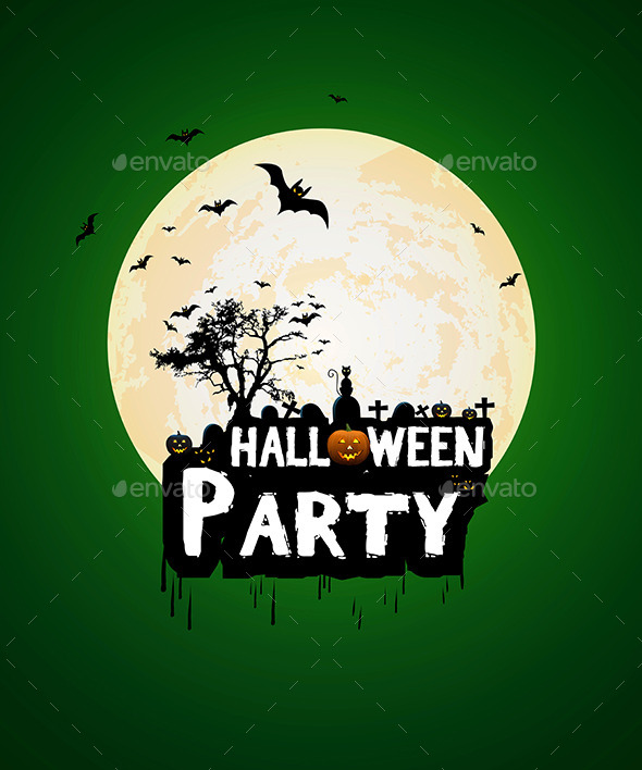 Halloween Night Poster Template (Halloween)