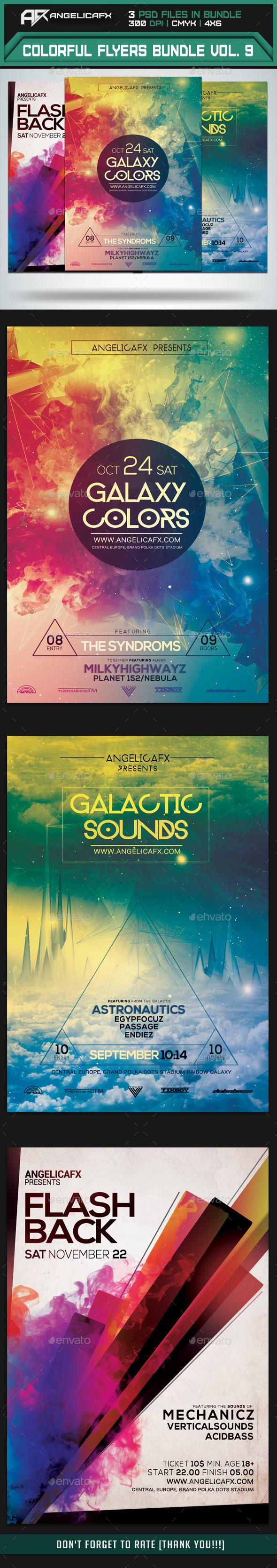 GraphicRiver Colorful Flyers Bundle Vol 9 8853697 GraphicRiver Colorful Flyers Bundle Vol 9 8853697