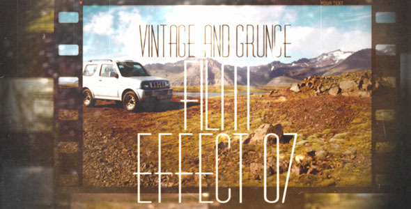 Vintage and Grunge Film Effect 07 Vintage and Grunge Film Effect 07