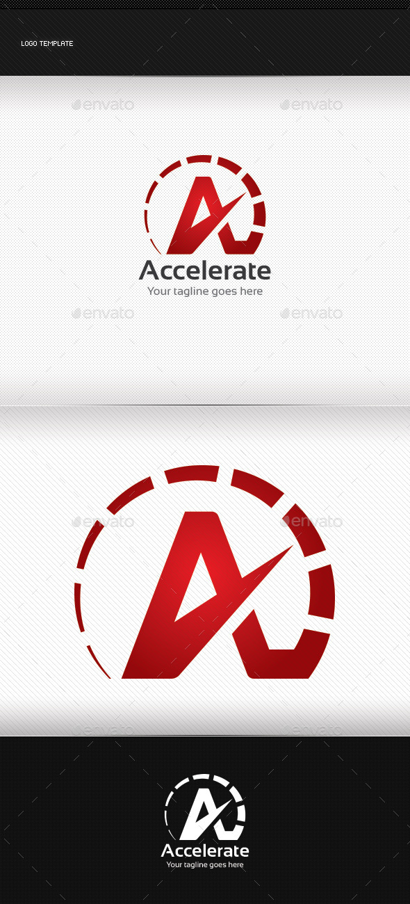 GraphicRiver Accelerate Logo 8855969 GraphicRiver Accelerate Logo 8855969