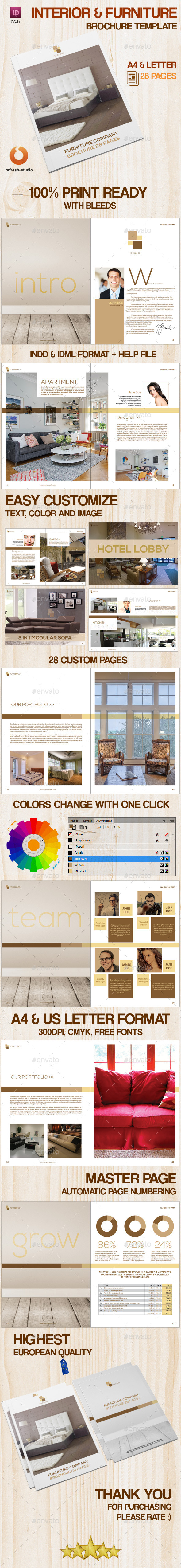GraphicRiver Interior & Furniture Brochure A4 US 28 Pages 8856002 GraphicRiver Interior & Furniture Brochure A4 US 28 Pages 8856002