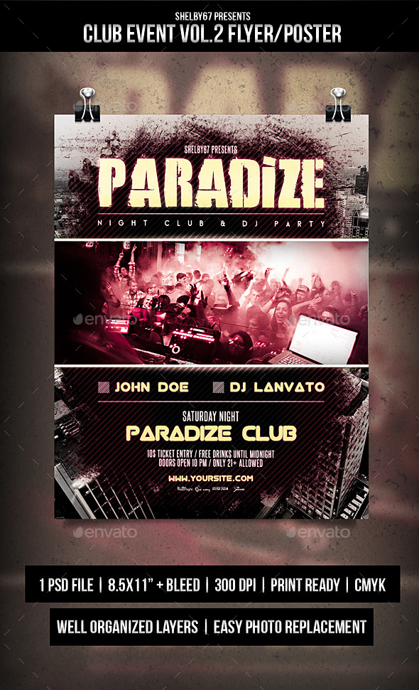GraphicRiver Club Event Flyer Poster Vol.2 8857354 GraphicRiver Club Event Flyer Poster Vol.2 8857354