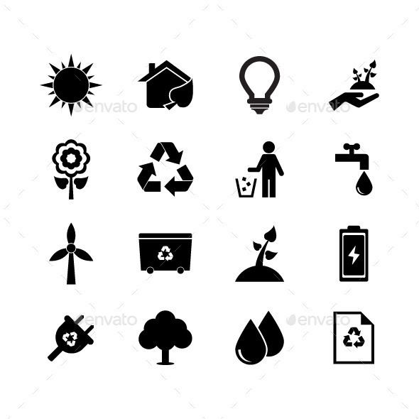 GraphicRiver Ecology Icon 8860230 GraphicRiver Ecology Icon 8860230
