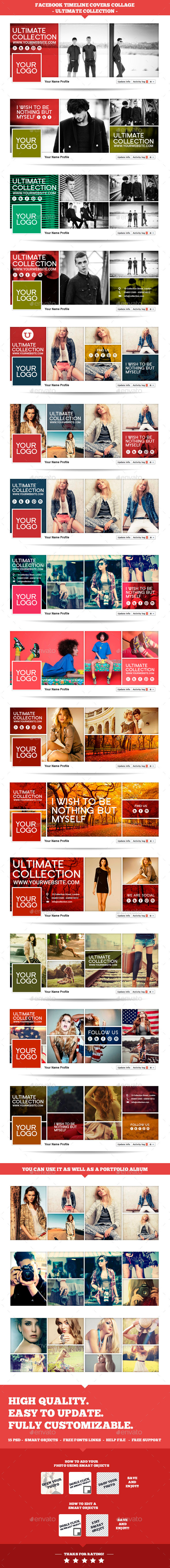 GraphicRiver Facebook Timeline Covers Collage 8861337 GraphicRiver Facebook Timeline Covers Collage 8861337