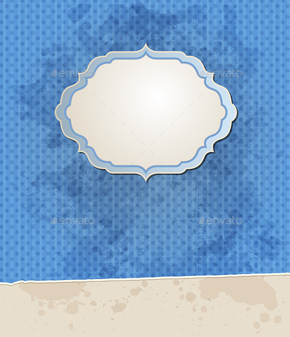 GraphicRiver Blue Vector Striped Vintage Background 8861935 GraphicRiver Blue Vector Striped Vintage Background 8861935