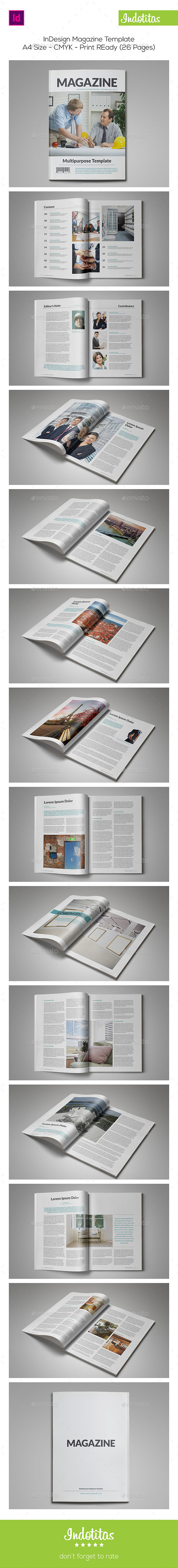 GraphicRiver Indesign Magazine Template 8861941 GraphicRiver Indesign Magazine Template 8861941