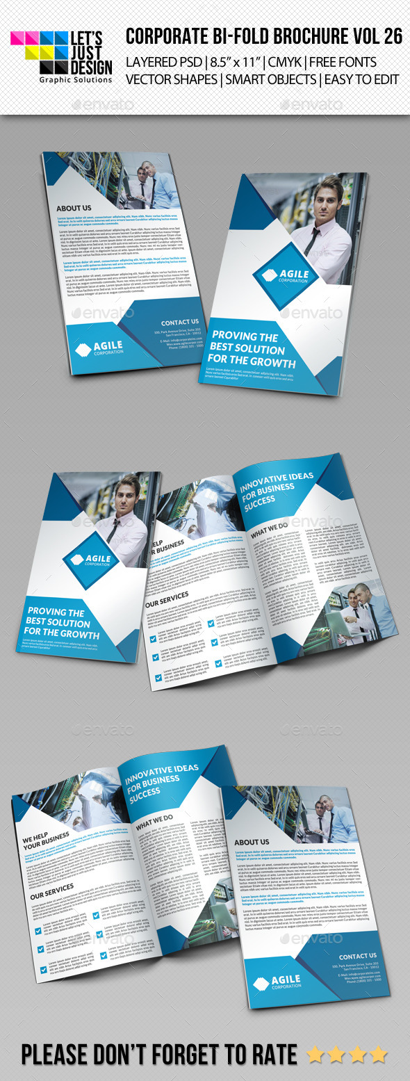 GraphicRiver Creative Corporate Bi-Fold Brochure Vol 26 8864323 GraphicRiver Creative Corporate Bi-Fold Brochure Vol 26 8864323