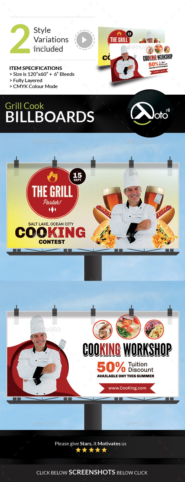 GraphicRiver Grill Cook Outdoor Kebab Party Billboard 8866074 GraphicRiver Grill Cook Outdoor Kebab Party Billboard 8866074