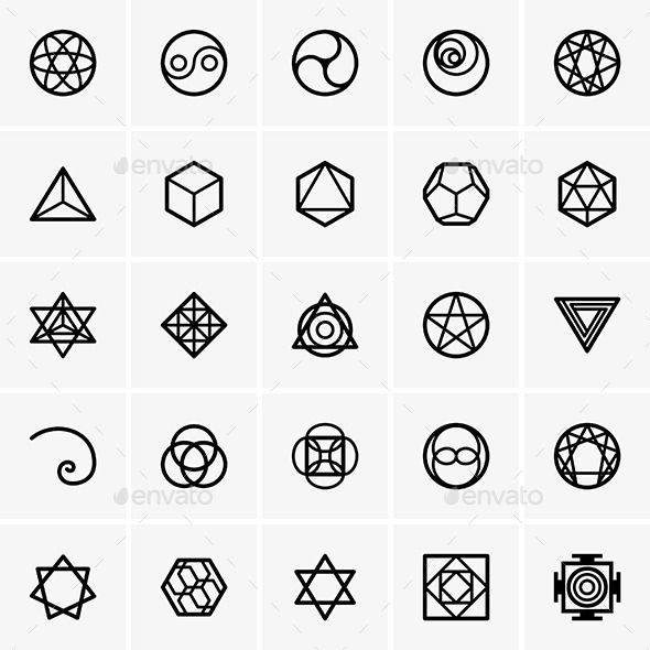 GraphicRiver Sacred Geometry Icons 8866786 GraphicRiver Sacred Geometry Icons 8866786