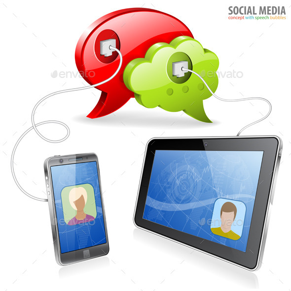 Social Media Concept (Web)