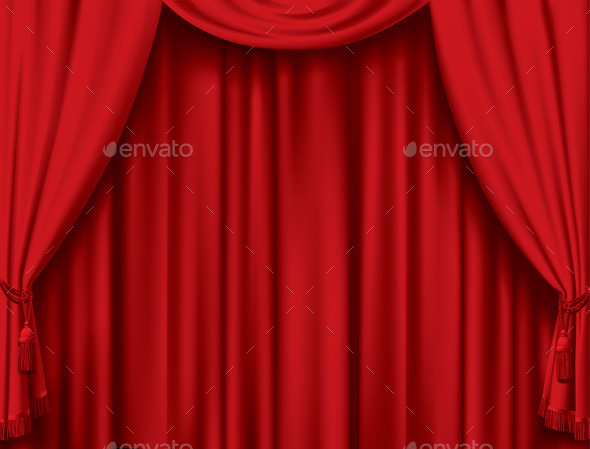 GraphicRiver Red Curtain 8867694 GraphicRiver Red Curtain 8867694