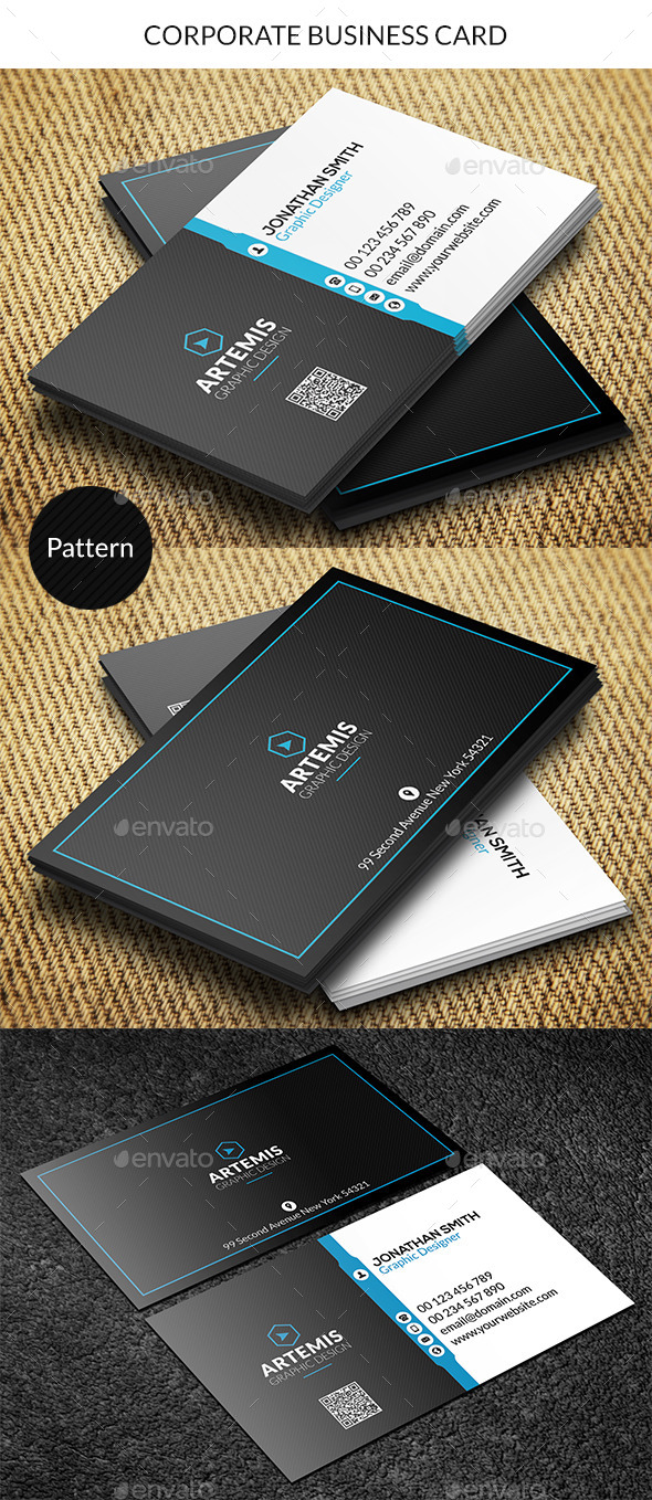 GraphicRiver Corporate Business Card 8868063 GraphicRiver Corporate Business Card 8868063