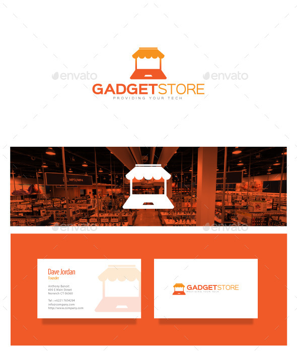 GraphicRiver Gadget Store Logo 8868083 GraphicRiver Gadget Store Logo 8868083