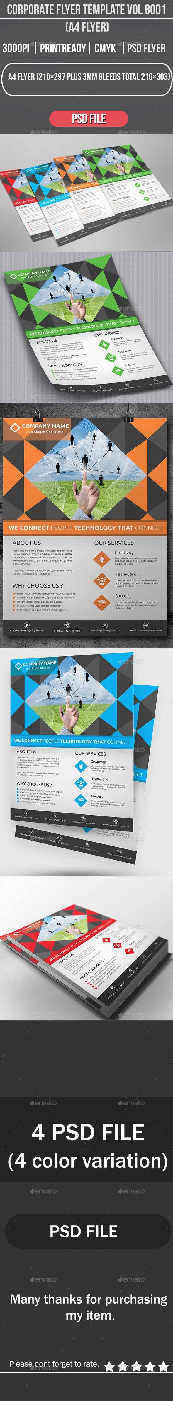 GraphicRiver Corporate Flyer Template Vol 8001 8869469 GraphicRiver Corporate Flyer Template Vol 8001 8869469