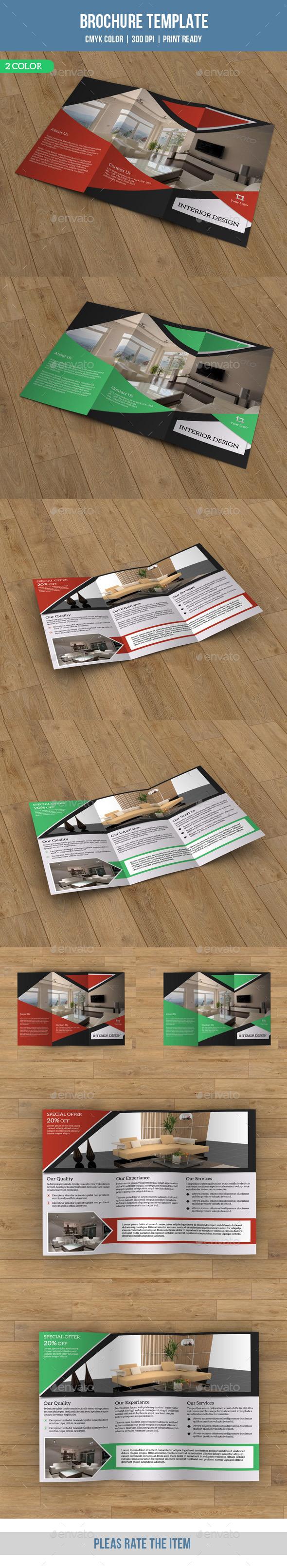 GraphicRiver Trifold Brochure for Interior Design-V66 8871012 GraphicRiver Trifold Brochure for Interior Design-V66 8871012