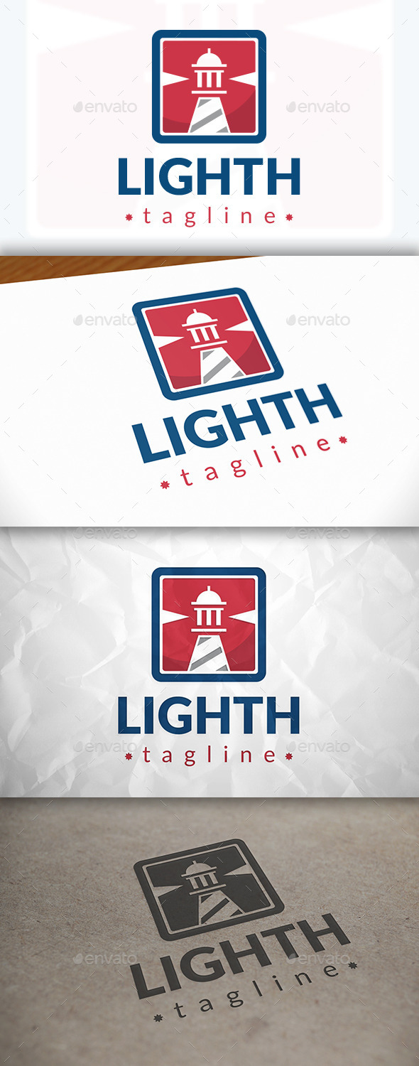 GraphicRiver Lighthouse Modern Logo 8871020 GraphicRiver Lighthouse Modern Logo 8871020