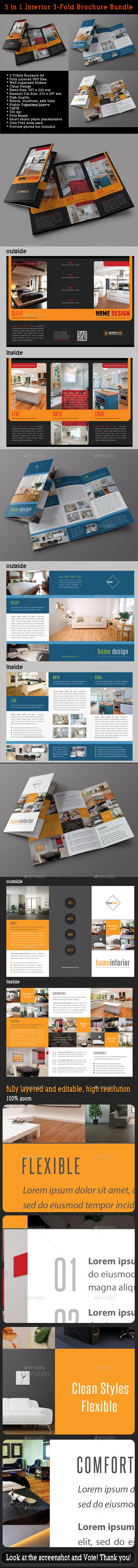 GraphicRiver 3 in 1 Interior 3-Fold Brochure Bundle 04 8872970 GraphicRiver 3 in 1 Interior 3-Fold Brochure Bundle 04 8872970