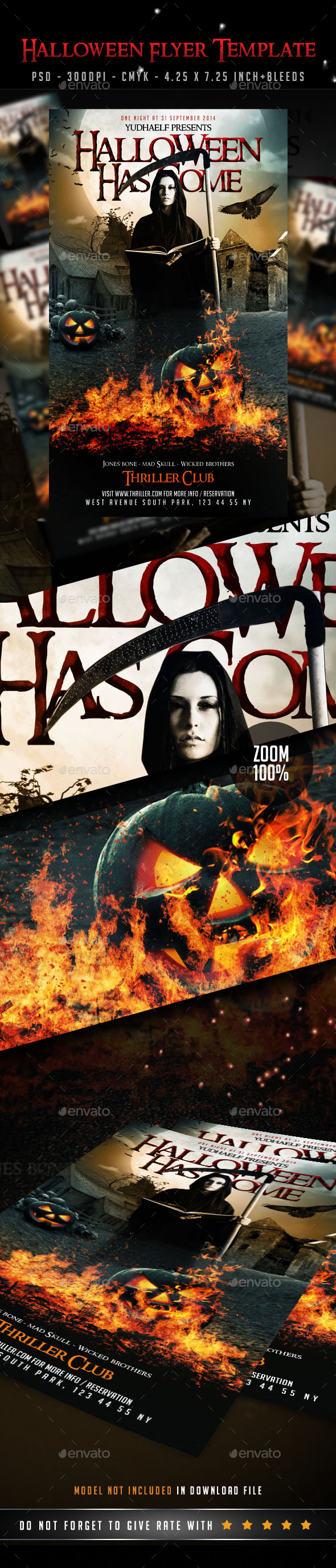 GraphicRiver Halloween Flyer 8874518 GraphicRiver Halloween Flyer 8874518