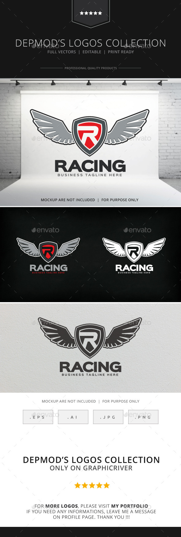 GraphicRiver Racing Logo 8875361 GraphicRiver Racing Logo 8875361