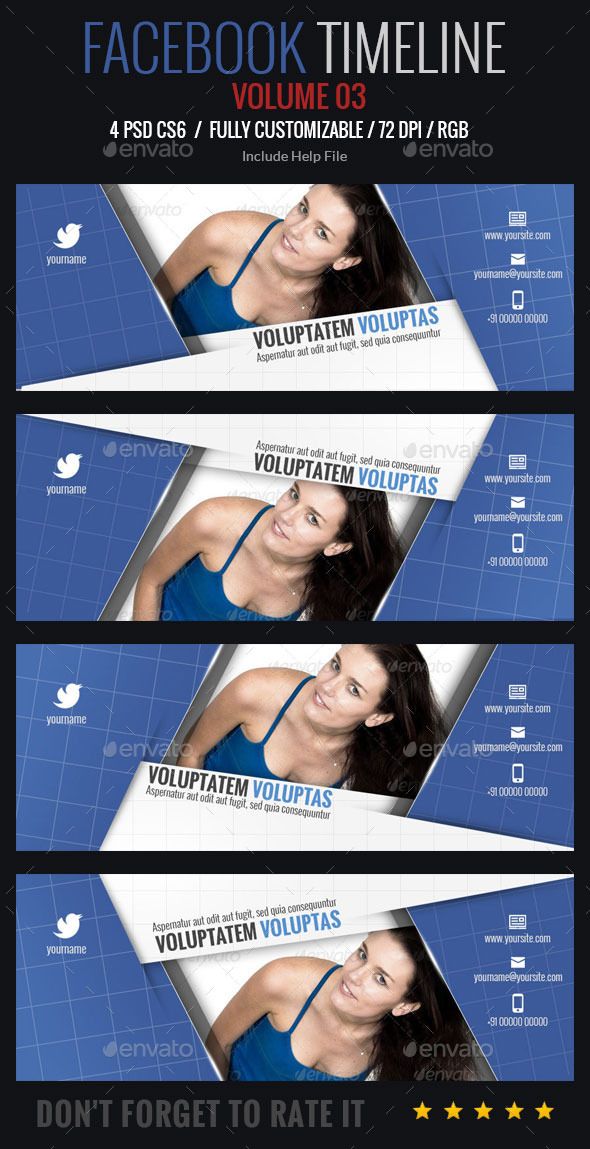 GraphicRiver Facebook Timeline 8875765 GraphicRiver Facebook Timeline 8875765