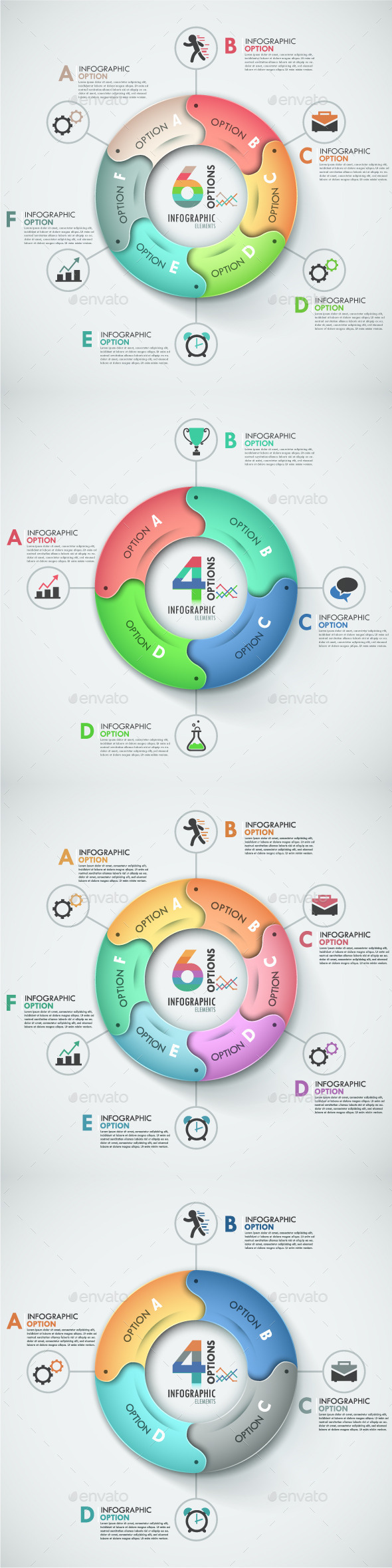 GraphicRiver Modern Infographic Options Banner 4 Items 8875926 GraphicRiver Modern Infographic Options Banner 4 Items 8875926