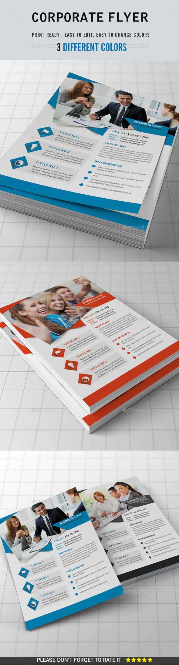 GraphicRiver Corporate Flyer 8876265 GraphicRiver Corporate Flyer 8876265