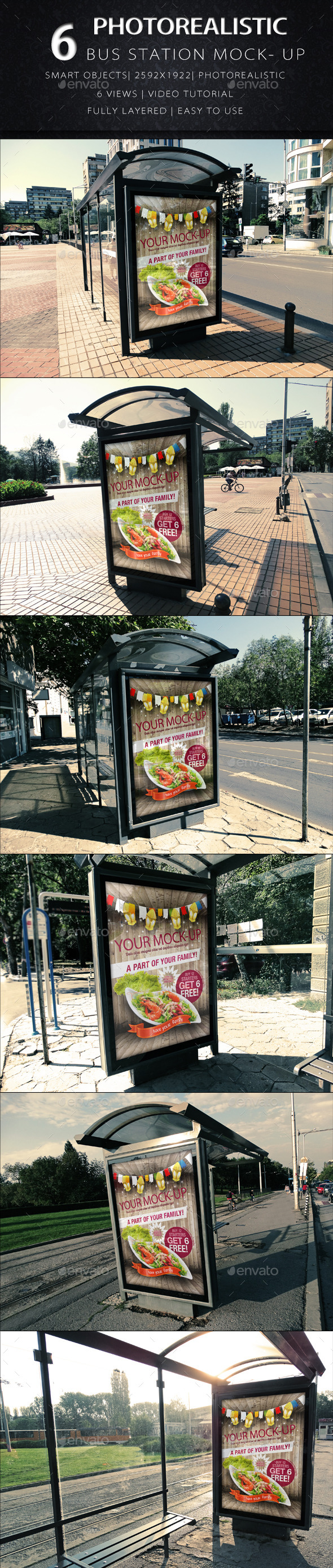 GraphicRiver 6 Photorealistic Bus Station Mock Up 8876420 GraphicRiver 6 Photorealistic Bus Station Mock Up 8876420