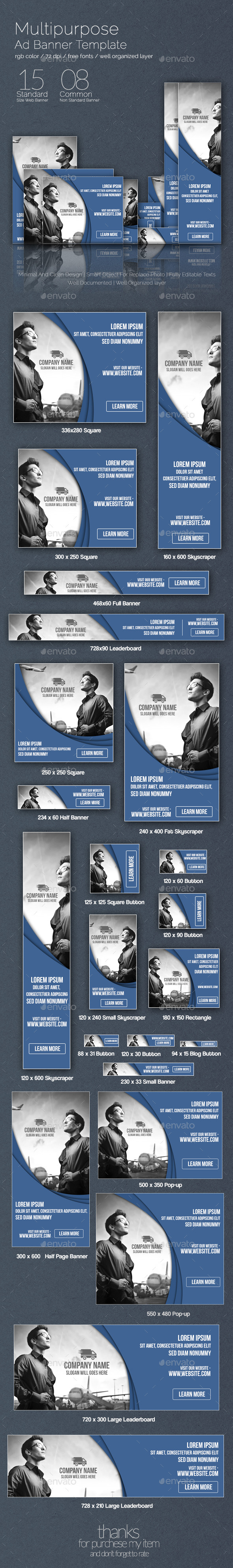 GraphicRiver Multipurpose Web Banner 8878826 GraphicRiver Multipurpose Web Banner 8878826