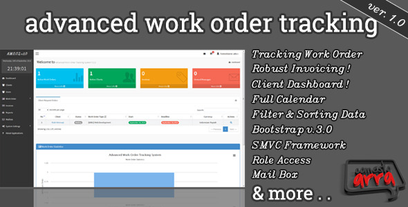CodeCanyon Advanced Work Order Tracking System 8879861 CodeCanyon Advanced Work Order Tracking System 8879861