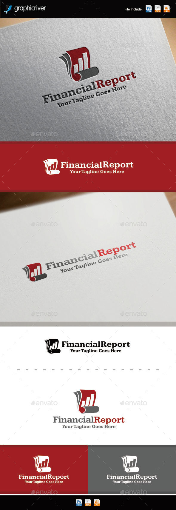 GraphicRiver Financial Reports Logo 8880469 GraphicRiver Financial Reports Logo 8880469