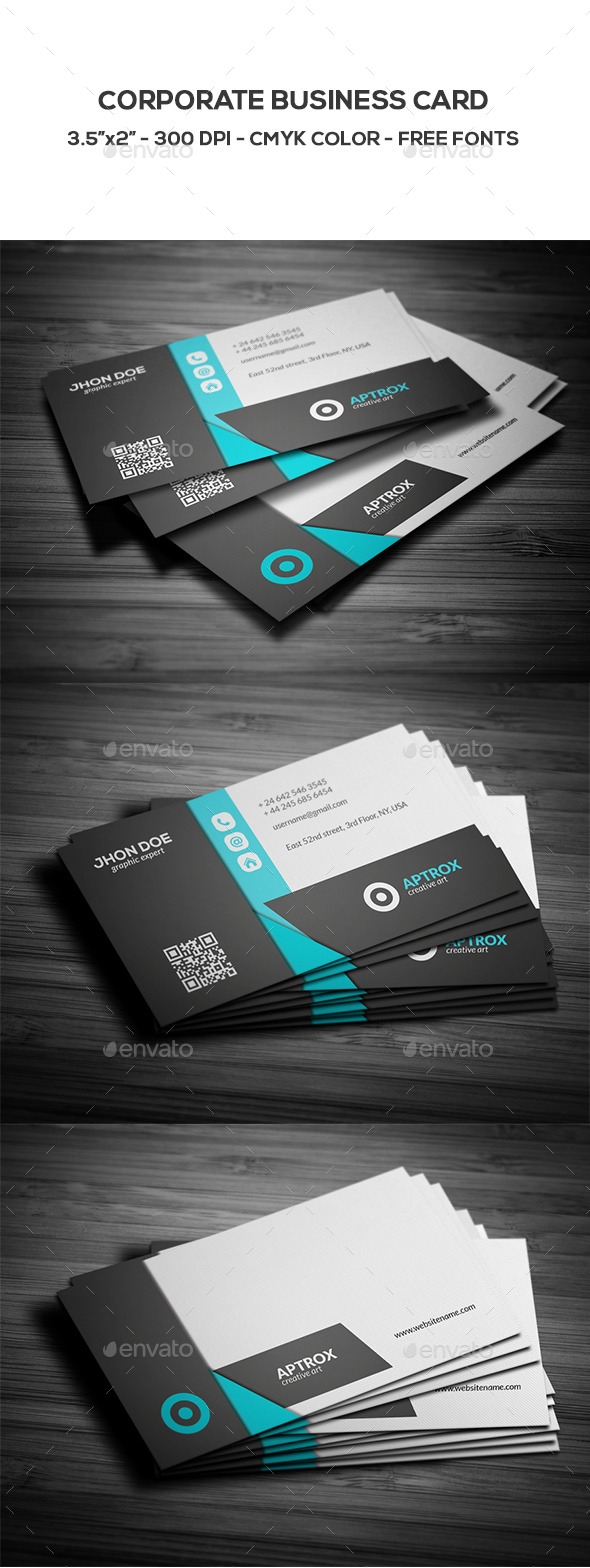 GraphicRiver Corporate Business Card 8880561 GraphicRiver Corporate Business Card 8880561