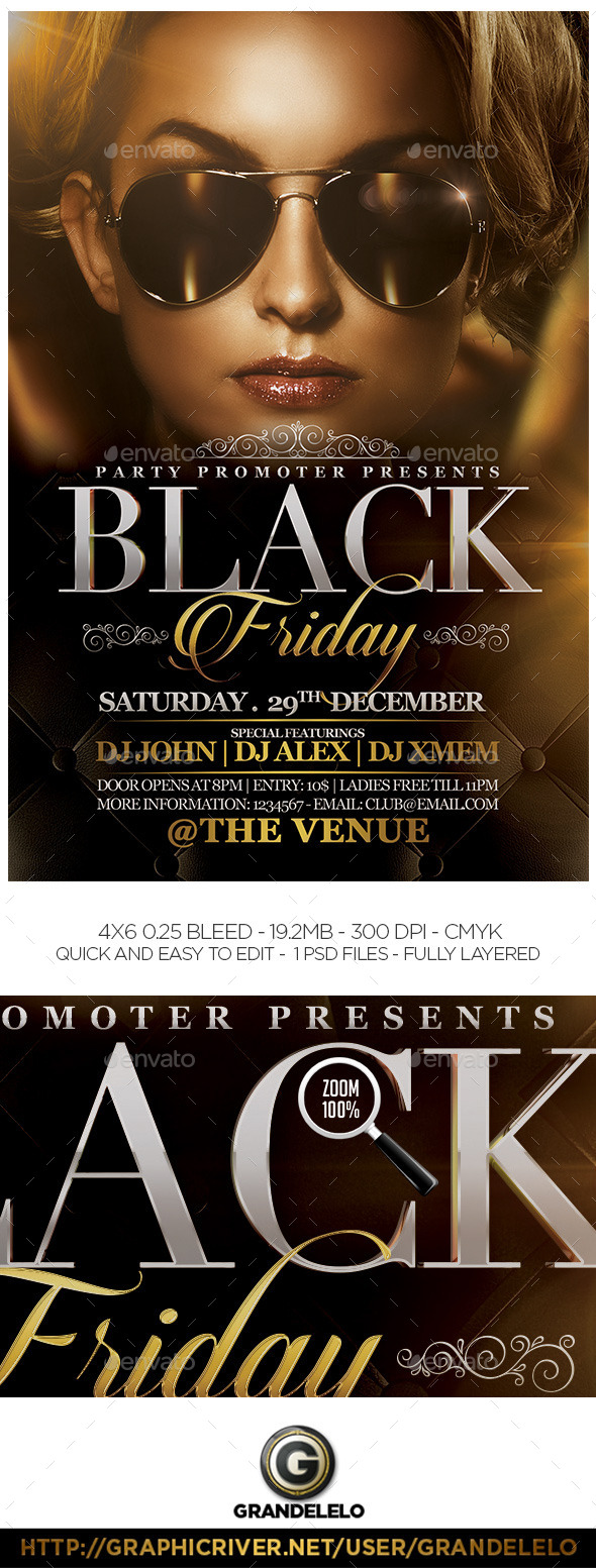 The Black Friday Flyer Template