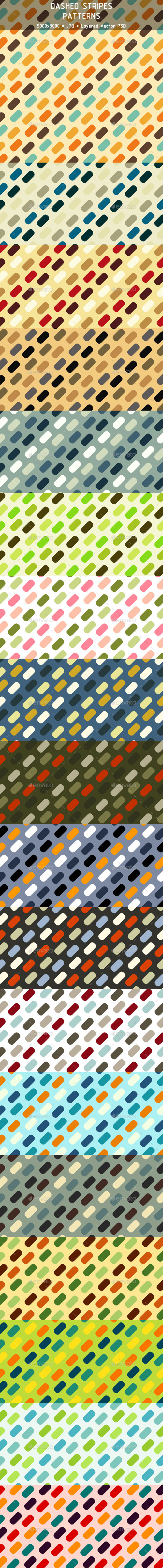 Dashed Stripes Patterns Dashed Stripes Patterns