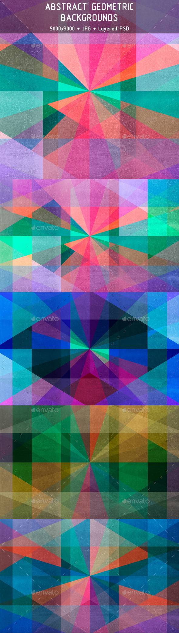 Abstract Geometric Backgrounds