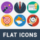 95 Modern Flat Icons