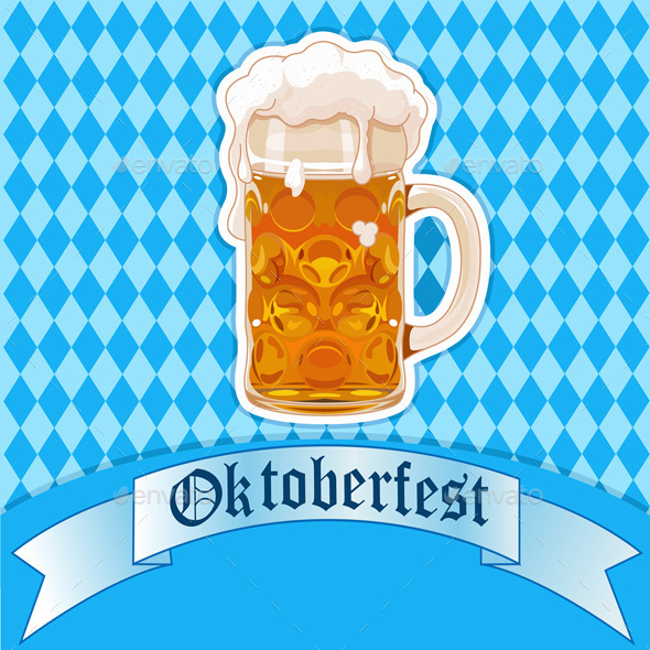 Oktoberfest Beer Glass (Seasons/Holidays)