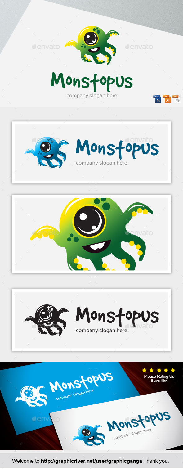 GraphicRiver Monstopus 8887066 GraphicRiver Monstopus 8887066