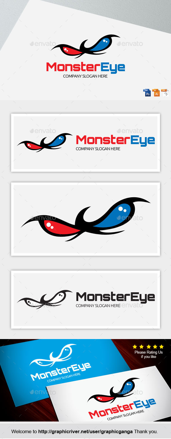 GraphicRiver Monster Eye 8887505 GraphicRiver Monster Eye 8887505
