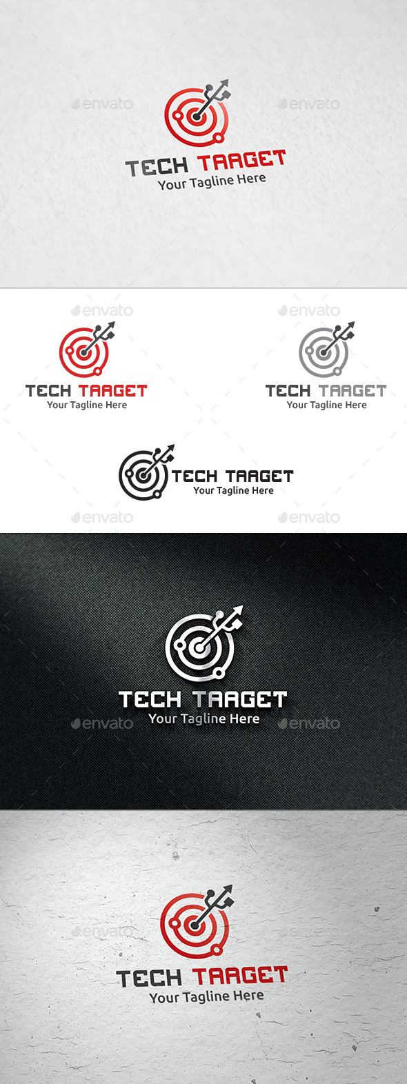 GraphicRiver Tech Target Logo Template 8888293 GraphicRiver Tech Target Logo Template 8888293