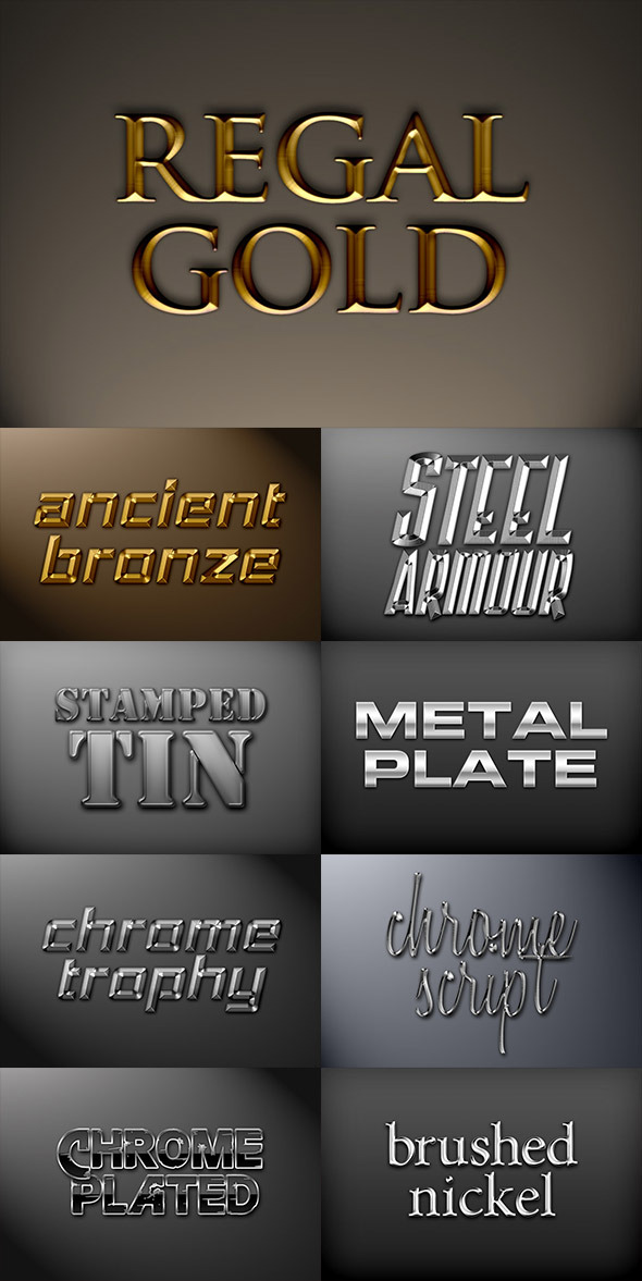 GraphicRiver Metal Photoshop Styles Pack 1 8888295 GraphicRiver Metal Photoshop Styles Pack 1 8888295