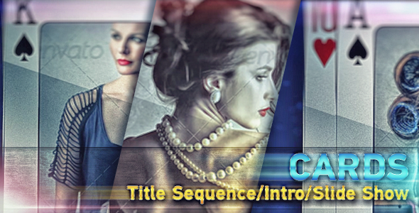 Cards Intro Title Sequence Cards Intro Title Sequence