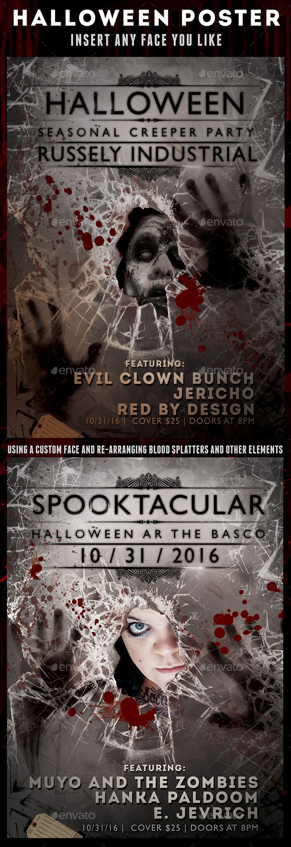 GraphicRiver Halloween Horror Poster 8888648 GraphicRiver Halloween Horror Poster 8888648